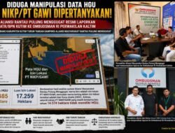 “Data HGU Dikecualikan”, Aliansi Rantau Pulung Menggugat Resmi Adukan ATR/BPN Kutim ke Ombudsman RI Perwakilan Kaltim.