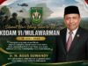 HUT ke-68 Kodam VI/Mulawarman, Agus Suwandy: Sinergitas TNI Jadi Kunci Menjaga Kaltim Aman dan Mengawal IKN.