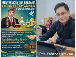 Jelang Ceramah Ustaz Abdul Somad di Kubar, Tokoh Kristen Ajak Masyarakat Jaga Kedamaian.
