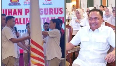 Sekretaris DPD Gerindra Kaltim, Agus Suwandy Yakin TIDAR Kaltim di Bawah Khomaruzzaman Mampu Melahirkan Pemuda Inovatif dan Berintegritas.