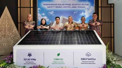 HUT ke-56, Astra Motor Perkuat Pemanfaatan Energi Bersih melalui Solar PV di Astra Motor Safety Riding Center Jawa Tengah