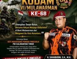 KOTI Mahatidana Pemuda Pancasila Kaltim Apresiasi HUT ke-68 Kodam VI/Mulawarman, Tegaskan Komitmen Perkuat Sinergi Jaga Stabilitas Daerah