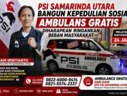 PSI Samarinda Utara Bangun Kepedulian Sosial, Ambulans Gratis Diharapkan Ringankan Beban Masyarakat.