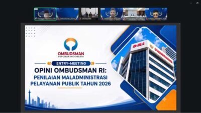 Ombudsman Kaltim Mulai Penilaian Maladministrasi Pelayanan Publik 2026, Libatkan Ratusan Petugas dan Ribuan Pengguna Layanan.