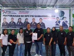 DPD PSI Kota Samarinda Perkuat Struktur Organisasi, Serahkan SK DPC Samarinda Ulu dan Pacu Pembentukan 59 DPRT.