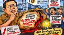 BUMD Energi Berau Berdarah: PT IPB Rugi Rp133,88 Miliar dalam Tiga Tahun, APH Didesak Turun Tangan