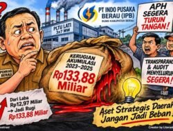 BUMD Energi Berau Berdarah: PT IPB Rugi Rp133,88 Miliar dalam Tiga Tahun, APH Didesak Turun Tangan