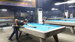 PWI Kaltim Bidik Talenta Biliar untuk Porwanas Lewat Turnamen “Deadline, Headline, Bola 9”
