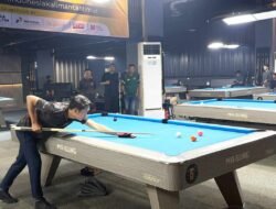 PWI Kaltim Bidik Talenta Biliar untuk Porwanas Lewat Turnamen “Deadline, Headline, Bola 9”