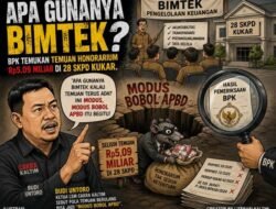 “Apa Gunanya Bimtek?”, BPK Temukan Temuan Honorarium Rp5,09 Miliar di 28 SKPD Kukar.