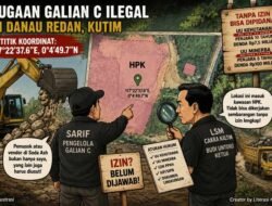 Heboh! Titik Koordinat Galian C Danau Redan Disebut Masuk HPK, Legalitas Sarif Dipertanyakan.