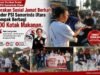 Gerakan Sosial Jumat Berkah, Kader PSI Samarinda Utara Kompak Berbagi 300 Kotak Makanan.