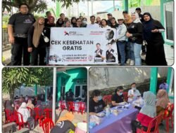 DPRt Lempake Dukung Cek Kesehatan Gratis PSI, Sasar Warga RT 36, 37 dan 38.