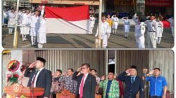 Semangat Kemerdekaan ke-81, SMK Medika Samarinda Gelar Upacara Bersama Ramayana dan Tenant Samarinda Square.