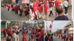 Relawan Solidaritas M Yusuf Bersama DPRt Lempake Dukung Semarak HUT RI ke-81 di Samarinda Utara.