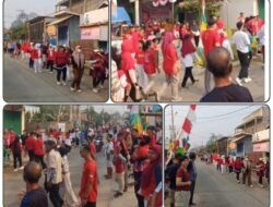 Relawan Solidaritas M Yusuf Bersama DPRt Lempake Dukung Semarak HUT RI ke-81 di Samarinda Utara.