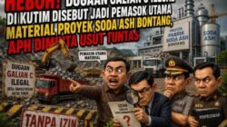 Heboh! Dugaan Galian C Ilegal di Kutim Disebut Jadi Pemasok Utama Material Proyek Soda Ash Bontang, APH Diminta Usut Tuntas.