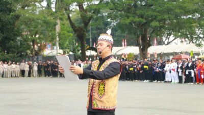 Hadiri Apel Besar Sabuk Kamtibmas 2026, Viktor Yuan Dorong Sinergi Semua Elemen Jaga Kondusivitas Kaltim.