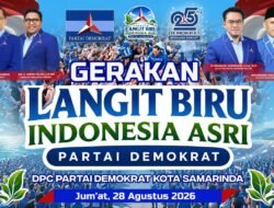 Demokrat Samarinda Siapkan Gerakan Langit Biru Indonesia Asri, Bersihkan Sungai Karang Mumus 28 Agustus.