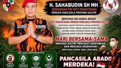 Kabut Asap Menyelimuti Kaltim, H. Sahabudin S.H M.H Ajak Warga Jaga Kesehatan dan Lingkungan.