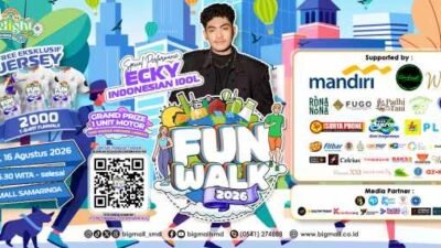 BIG Mall Samarinda Kembali Gelar BIG Funwalk 2026, Hadirkan Ecky Indonesian Idol dan Grand Prize Sepeda Motor.