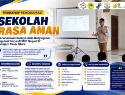 Mahasiswa KKN KUC BSN 2026 Untag Samarinda Gelar Workshop “Sekolah Rasa Aman”, Tanamkan Budaya Anti-Bullying di SMPN 27 PPU.