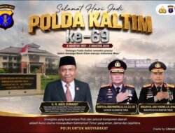 Dirgahayu Polda Kaltim ke-69, Agus Suwandy: Teruslah Menjadi Pelindung, Pengayom, dan Pelayan Rakyat.