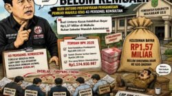 Rp1,57 Miliar Belum Kembali, LSM Cakra Kaltim Pertanyakan Pengawasan Pemkab Mahulu atas 43 Personel Konsultan.