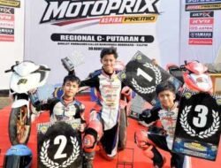 Astra Motor Kalimantan Timur 2 Dukung Pebalap Muda Samarinda Sabet Podium di Kejurnas Motoprix Kalimantan.